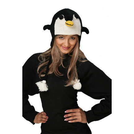 Penguin Knitted Hat-0