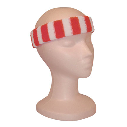 Headband - Red/White-0