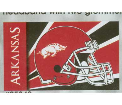 Arkansas Helmet Flag-0