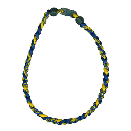 Ionic Necklace - Navy & Gold - Game Day Colors