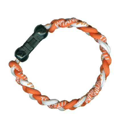 Ionic Bracelet - Orange & White-0