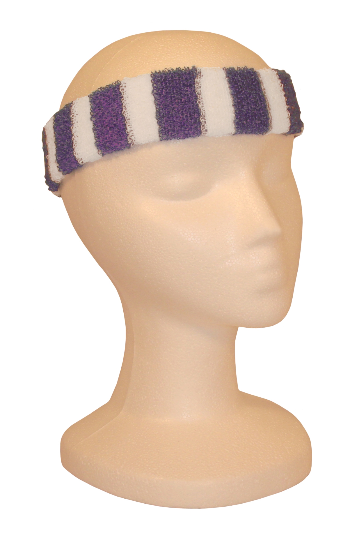 Headband - Purple/White-0