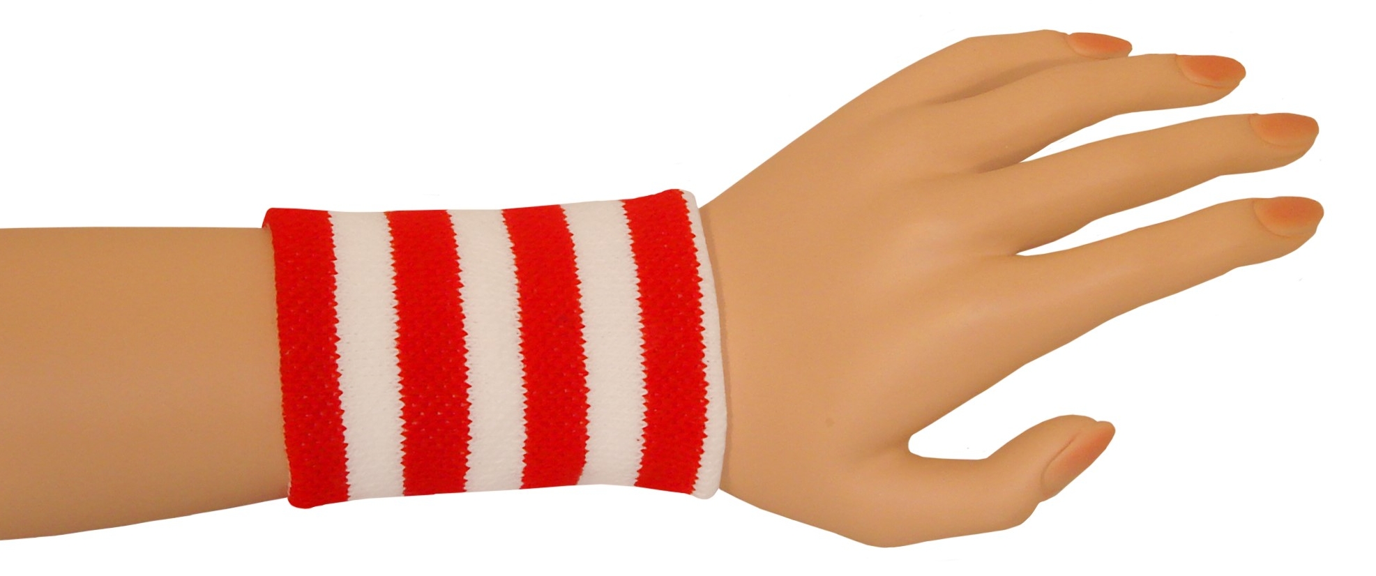 Wristbands - Red/White-0
