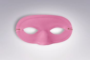 Team Color Domino Mask - Pink-0